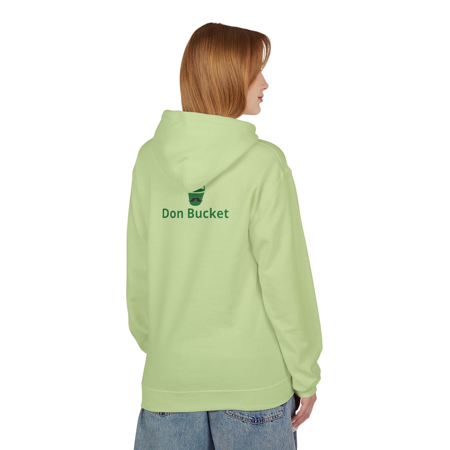 Hoodie with Don Bucket Company Logo - Unisex
