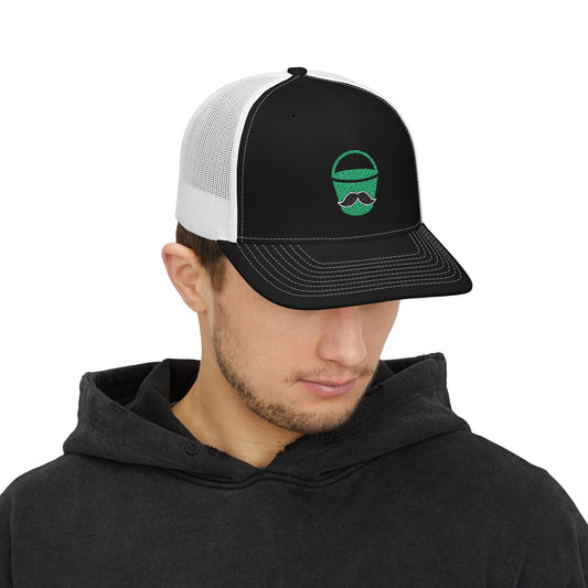 Don Bucket Company Logo Snapback Trucker Cap, Embroidered Hat, Unique Baseball