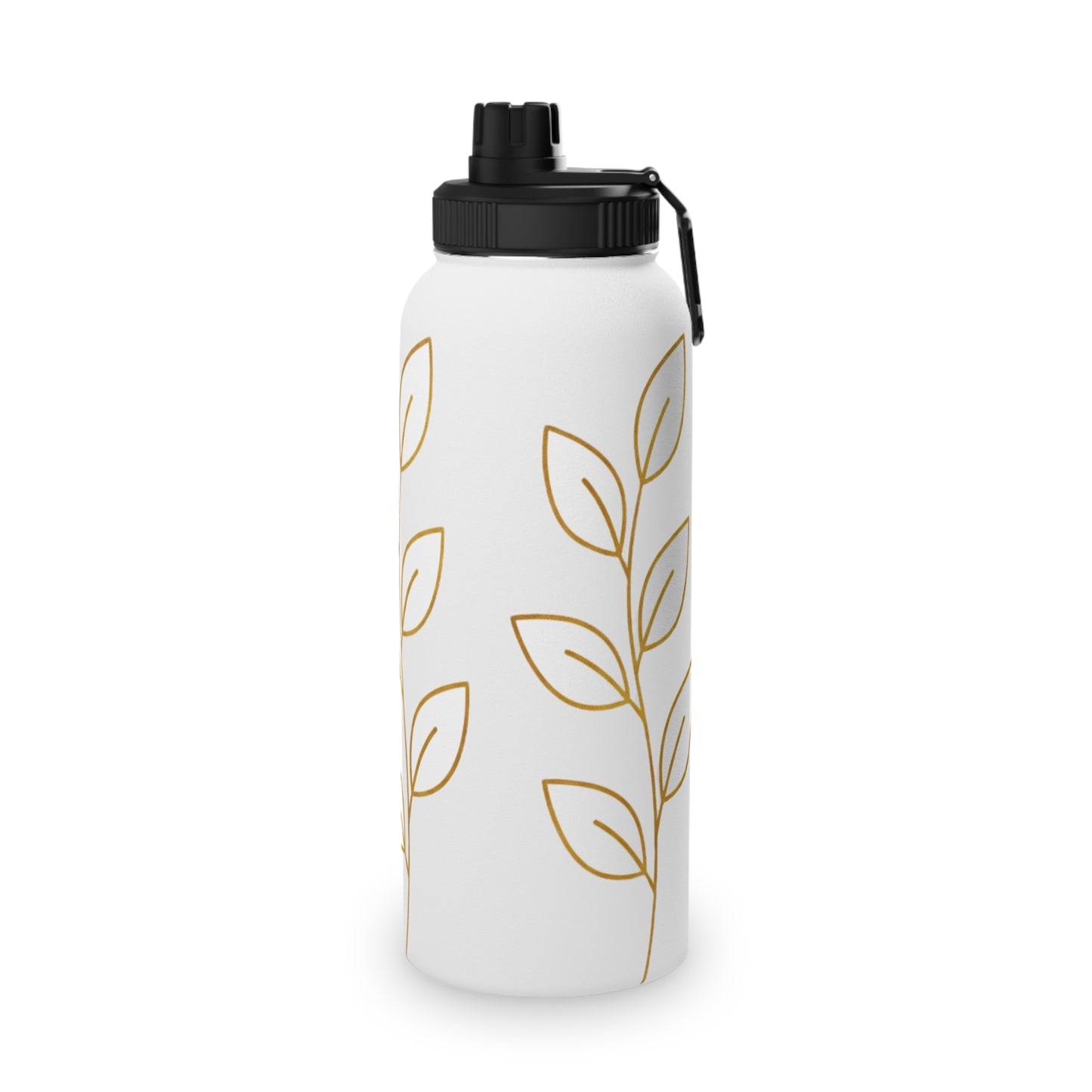 Insulated Stainless Steel Water Bottle with Lid | Keeps Drinks Cold 24H | Leak-Proof for Gym, Hiking & Travel