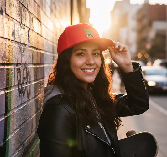 Snapback Cap Don Bucket Company Logo Embroidery