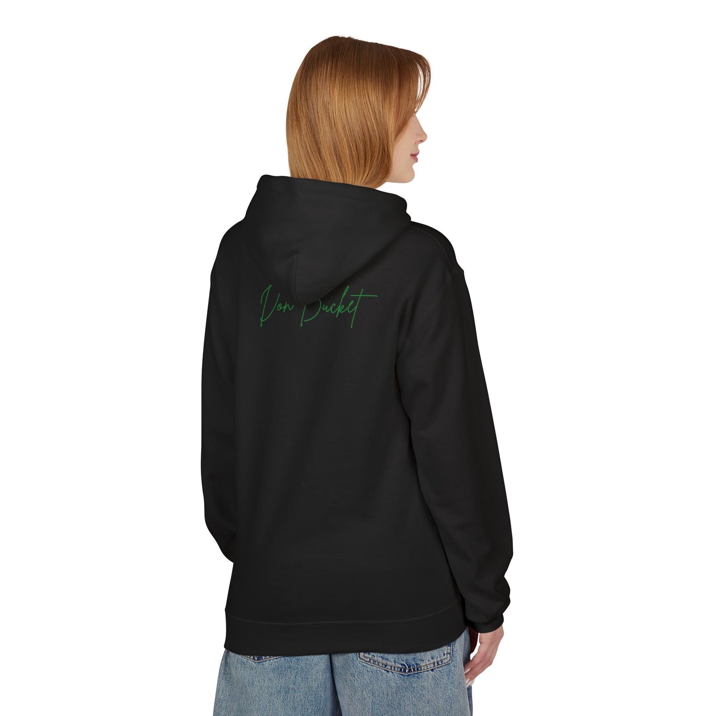 Hoodie with Don Bucket Company Logo - Unisex