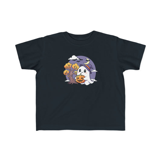 Toddler Halloween Tee, Cute Ghost T-Shirt, Kids Halloween Outfit, Toddler Costume Tee, Fall Kids Apparel, Pumpkin Shirt