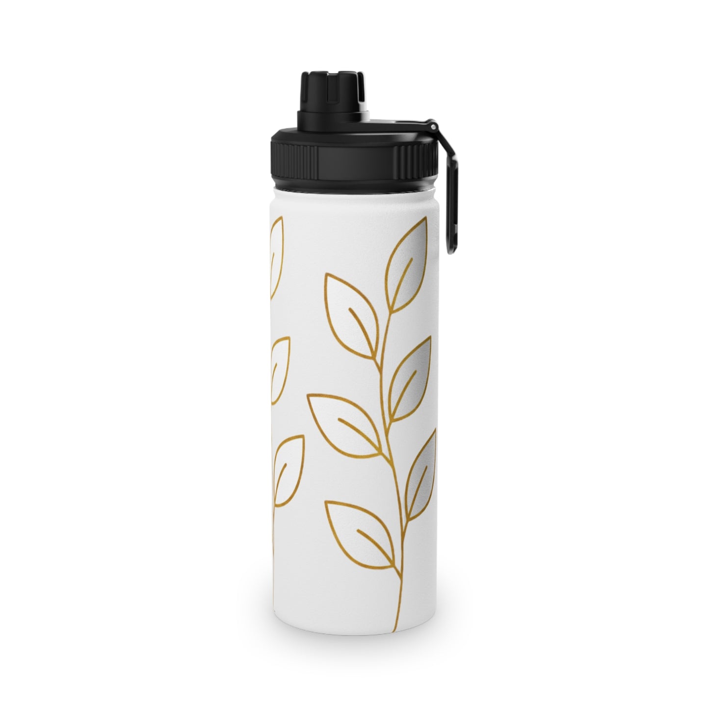 Insulated Stainless Steel Water Bottle with Lid | Keeps Drinks Cold 24H | Leak-Proof for Gym, Hiking & Travel