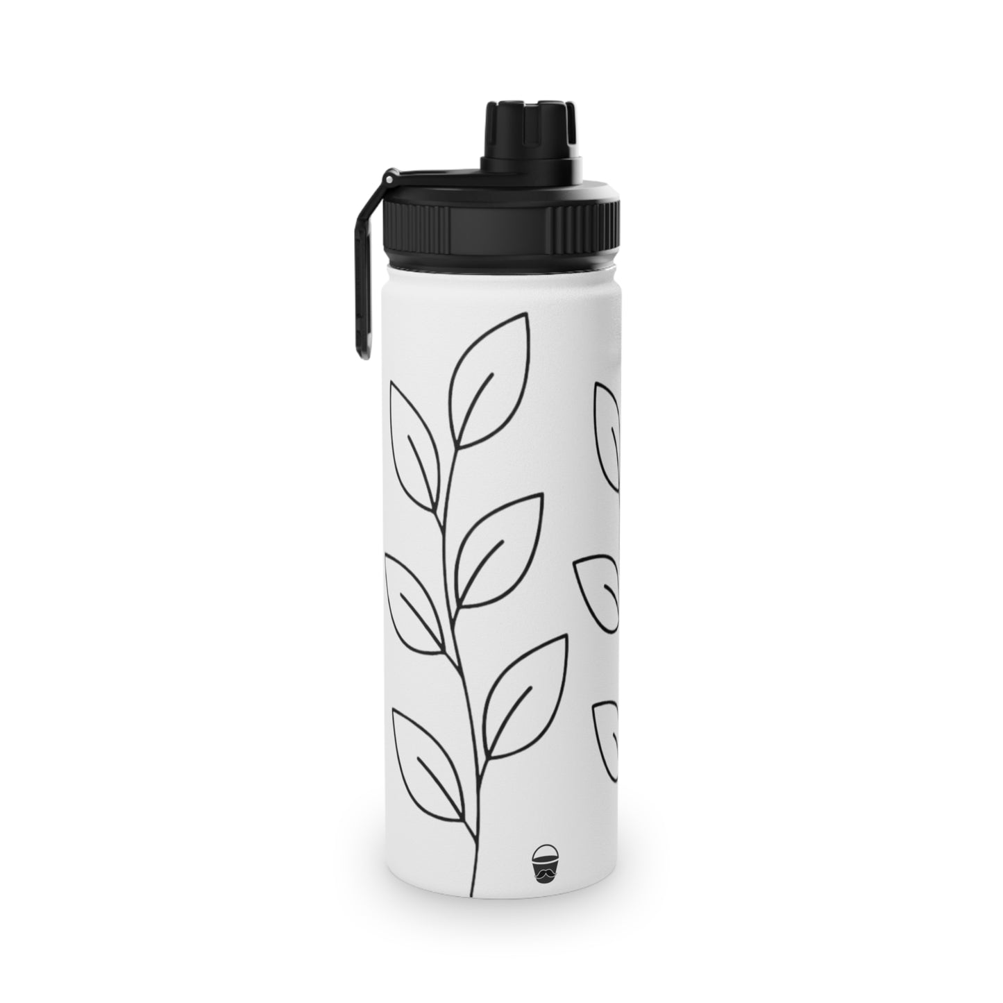 Insulated Stainless Steel Water Bottle with Lid | Keeps Drinks Cold 24H | Leak-Proof for Gym, Hiking & Travel