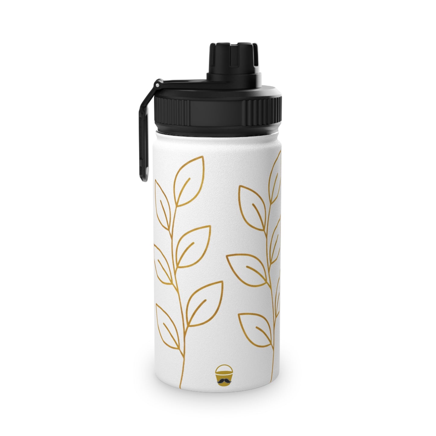 Insulated Stainless Steel Water Bottle with Lid | Keeps Drinks Cold 24H | Leak-Proof for Gym, Hiking & Travel